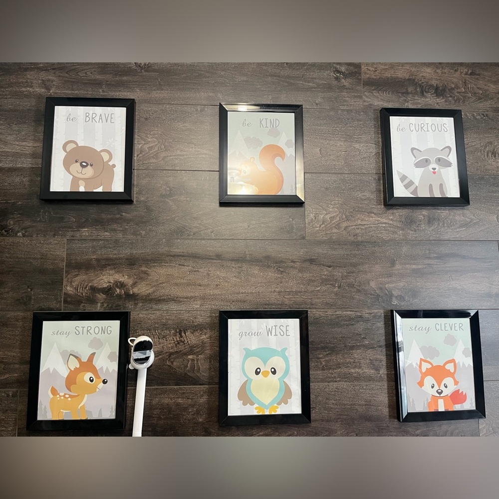 Set of 9 Nursery Woodland Animal Set
